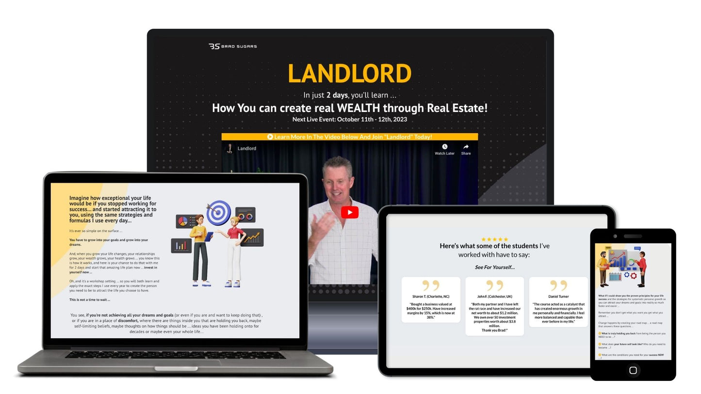 Brad Sugars' Landlord Event