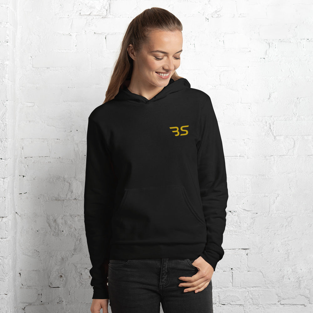 Embroidered BS Logo Unisex hoodie