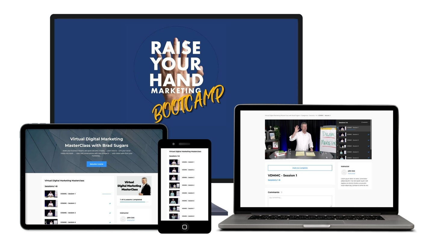 Raise Your Hand Marketing Bootcamp - Recording