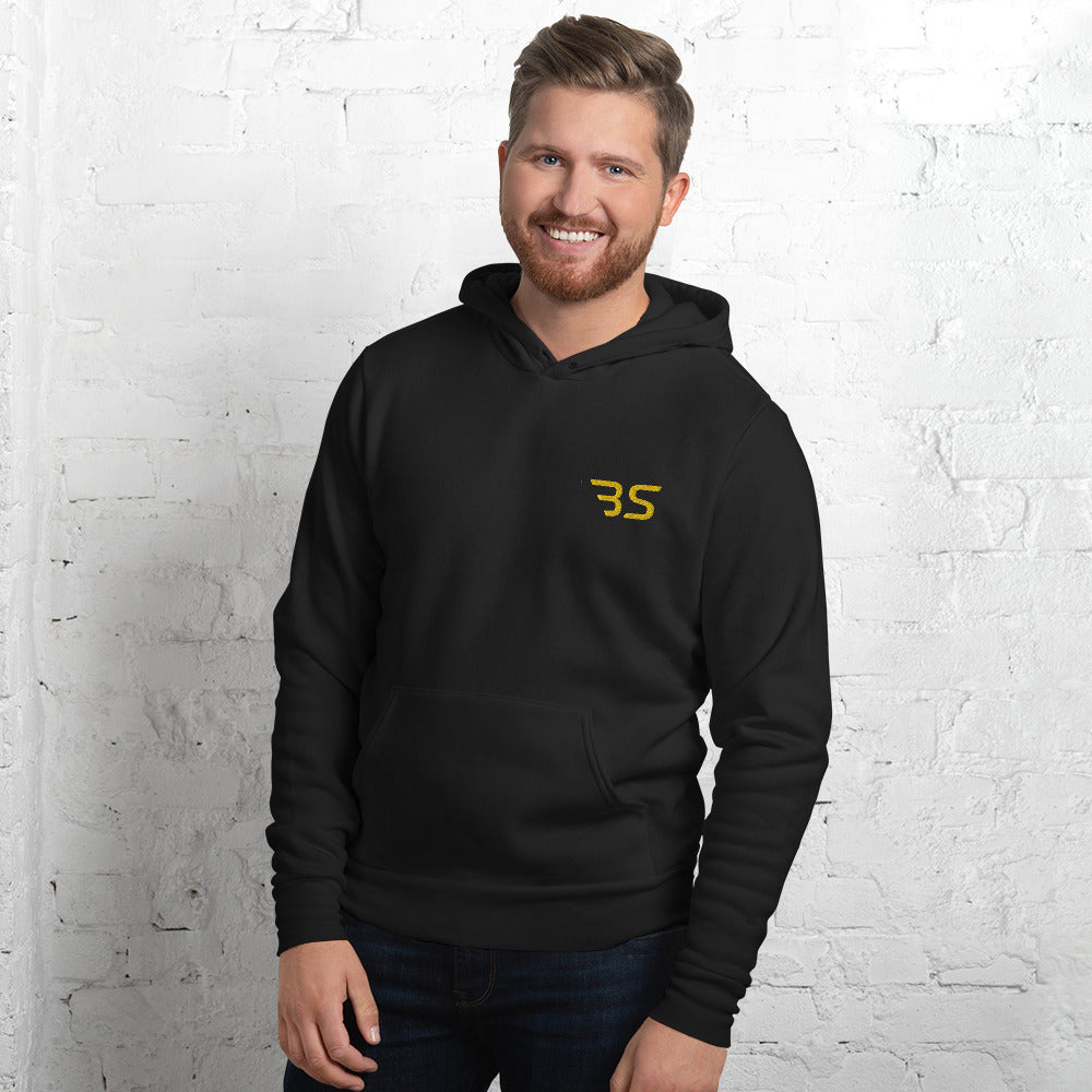 Embroidered BS Logo Unisex hoodie